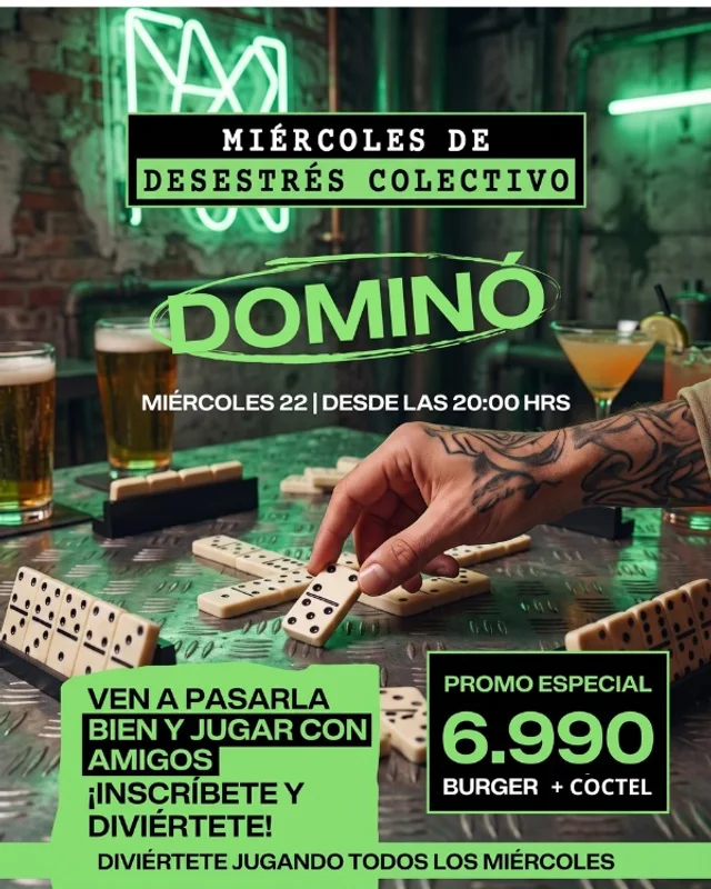 Miércoles De "Desestres Colectivo" - Edición Dominó