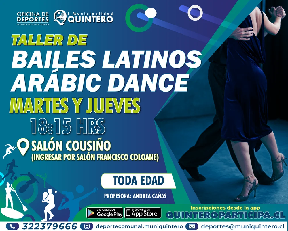 Taller De Bailes Latinos-Arabic Dance