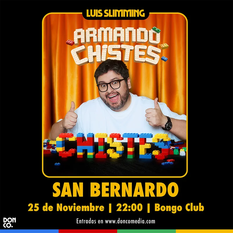Luis Slimming / Bongo Club Restobar / San Bernardo / 25 de Noviembre / 22:00 hrs.