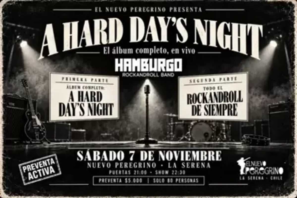 HAMBURGO presenta A HARD DAY'S NIGHT