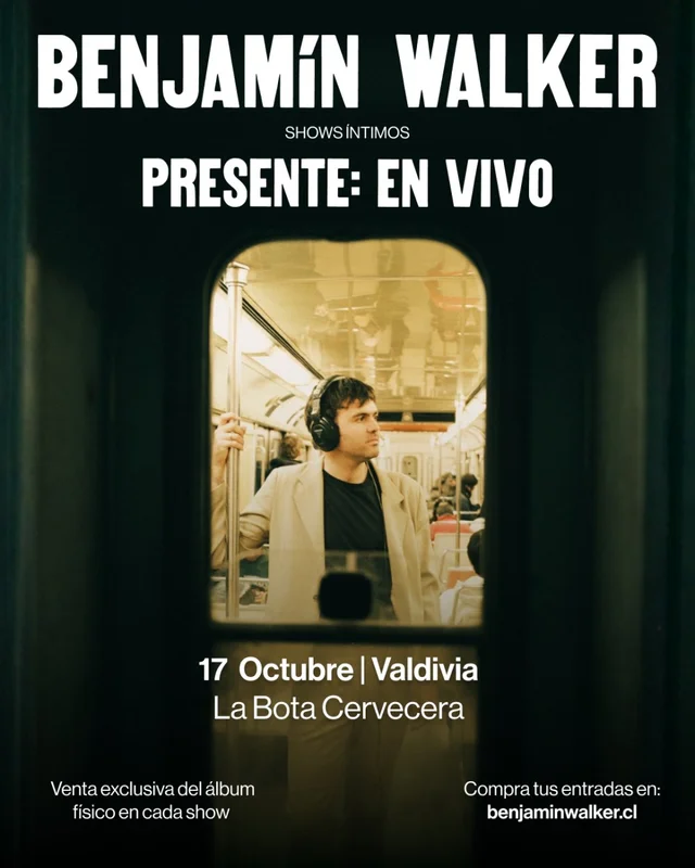 Benjamín Walker: Show Íntimo En Valdivia