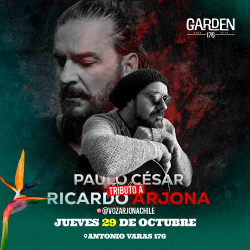 🎤 Tributo A Ricardo Arjona En Garden 176 🎶