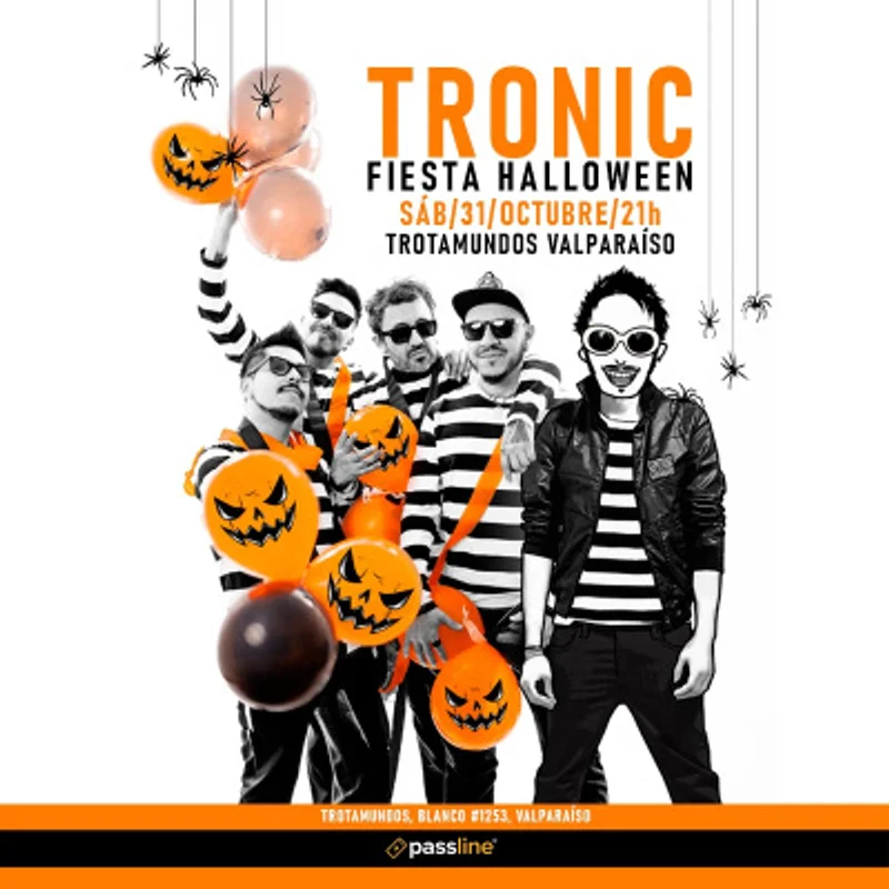 TRONIC - Fiesta Halloween - Trotamundos Valparaiso