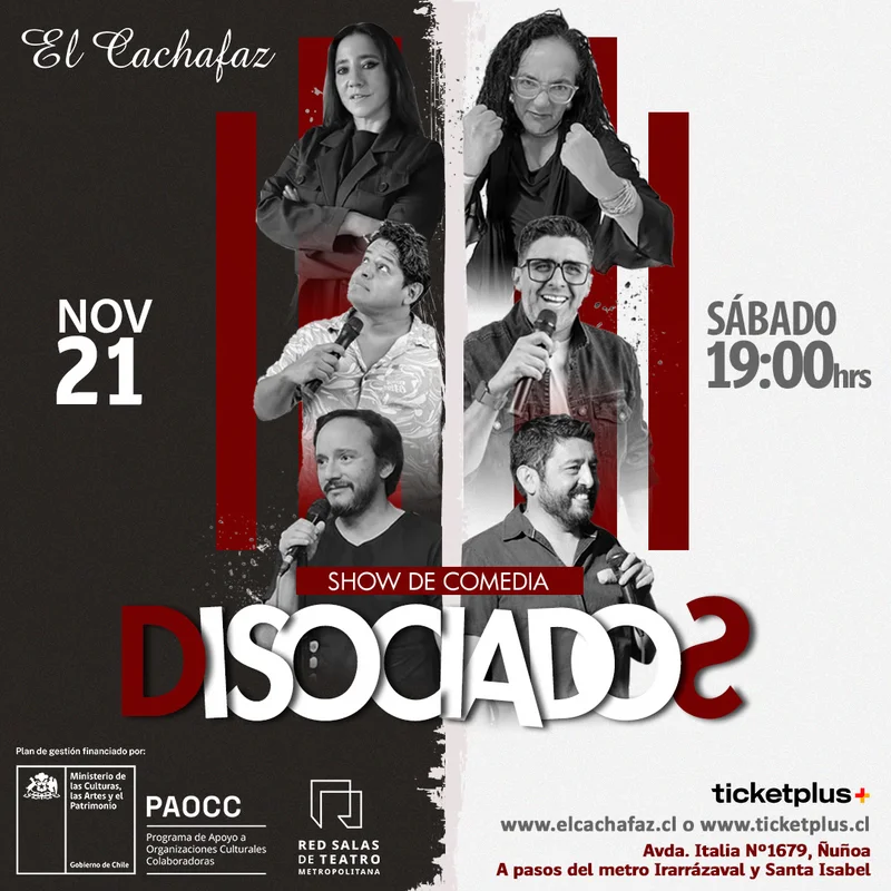 Show de Stand up-Los Disociados