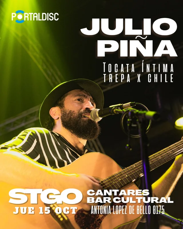 Julio Piña Íntima En Cantares Bar