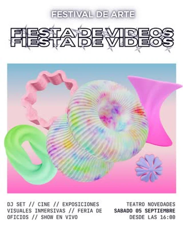 Fiesta De Videos En Teatro Novedades