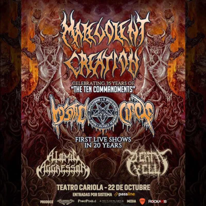 Malevolent Creation + Mystic Circle