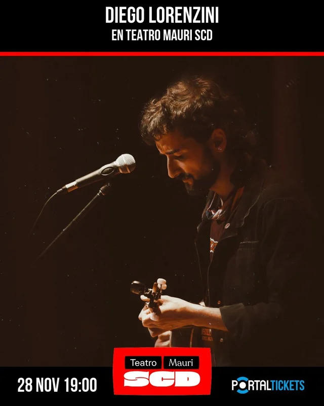 Diego Lorenzini En Teatro Mauri Scd, Valparaíso