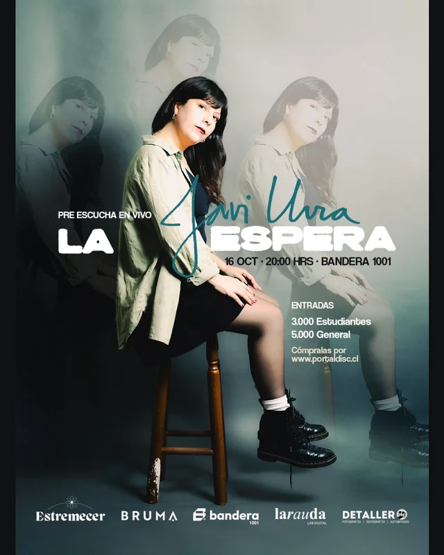 Javi Urra Presenta: “La Espera” Pre-Escucha En Vivo En Bandera 1001, Concepción