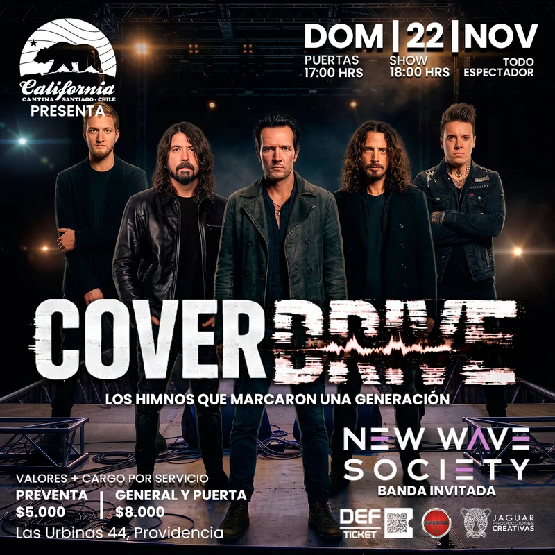 Coverdrive – Bar California Cantina