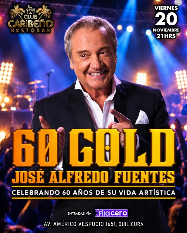 José Alfredo Fuentes: 60 Gold en Club Caribeño