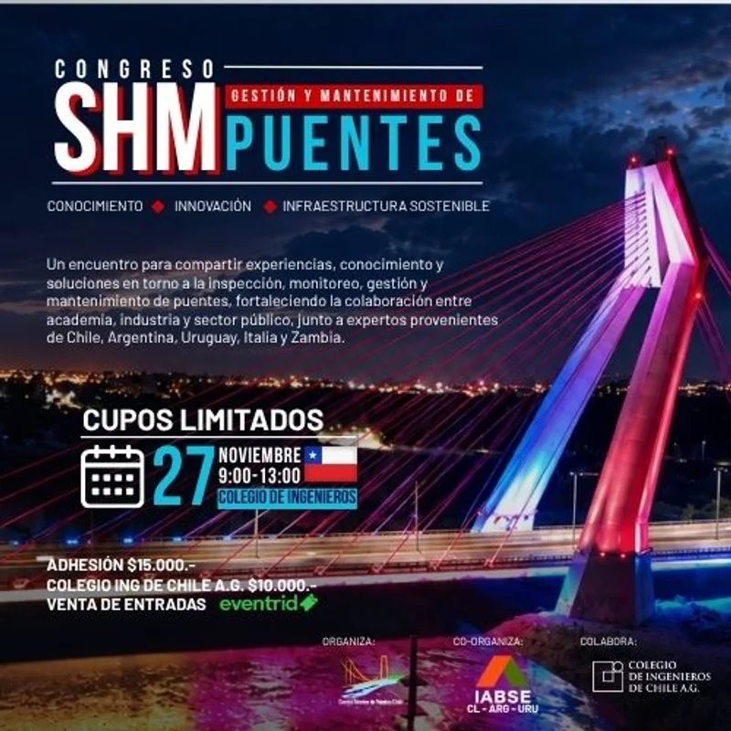Congreso SHM Gestión y Mantenimiento de Puentes - Chile