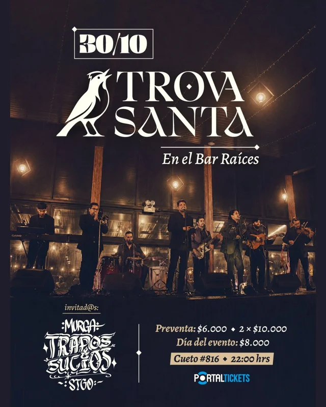 Trovasanta En Bar Raíces