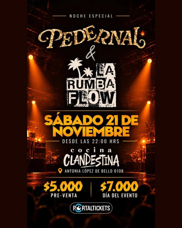 Pedernal + La Rumba Flow En Cocina Clandestina