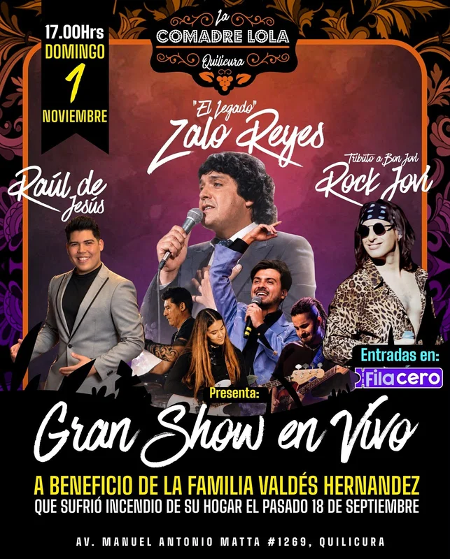 Gran Show a Beneficio en Quilicura