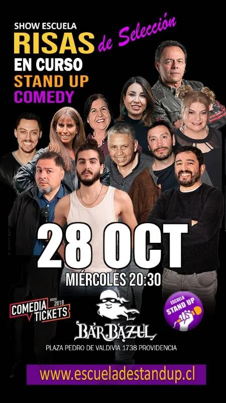 RISAS EN CURSO de Selección Escuela de Stand Up