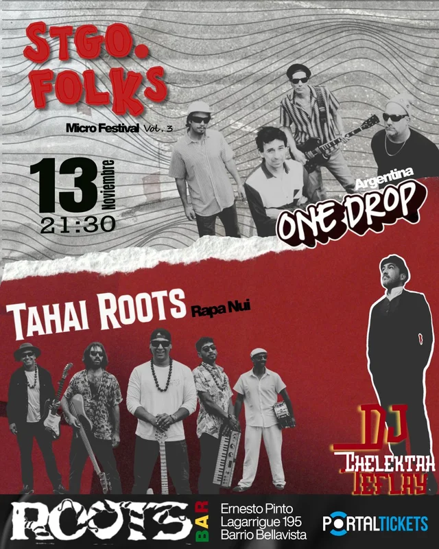 One Drop + Tahai Roots En Roots Bar