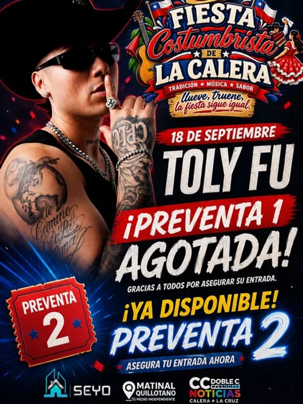 🇨🇱 PREVENTA 1 AGOTADA 🇨🇱
