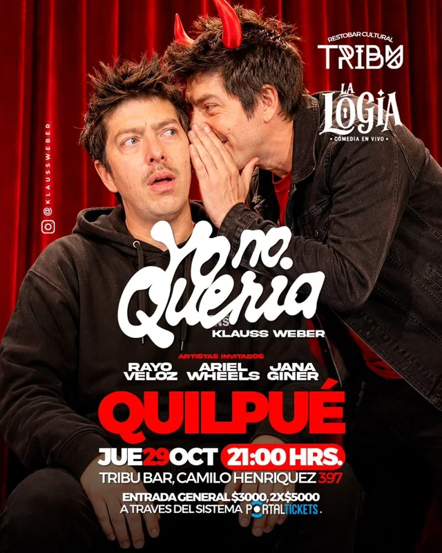 La Logia: Klauss Weber En Tribu Quilpue