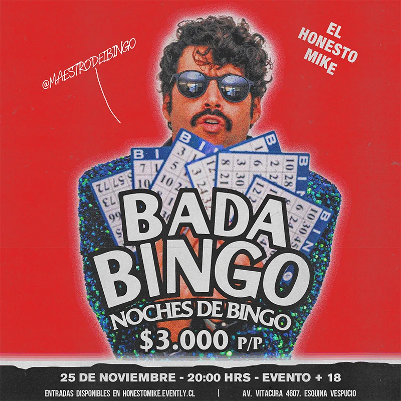 Bada Bingo: Bingo Night en El Honesto Mike