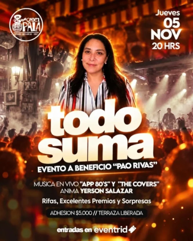 Evento A Beneficio "Pao Rivas"