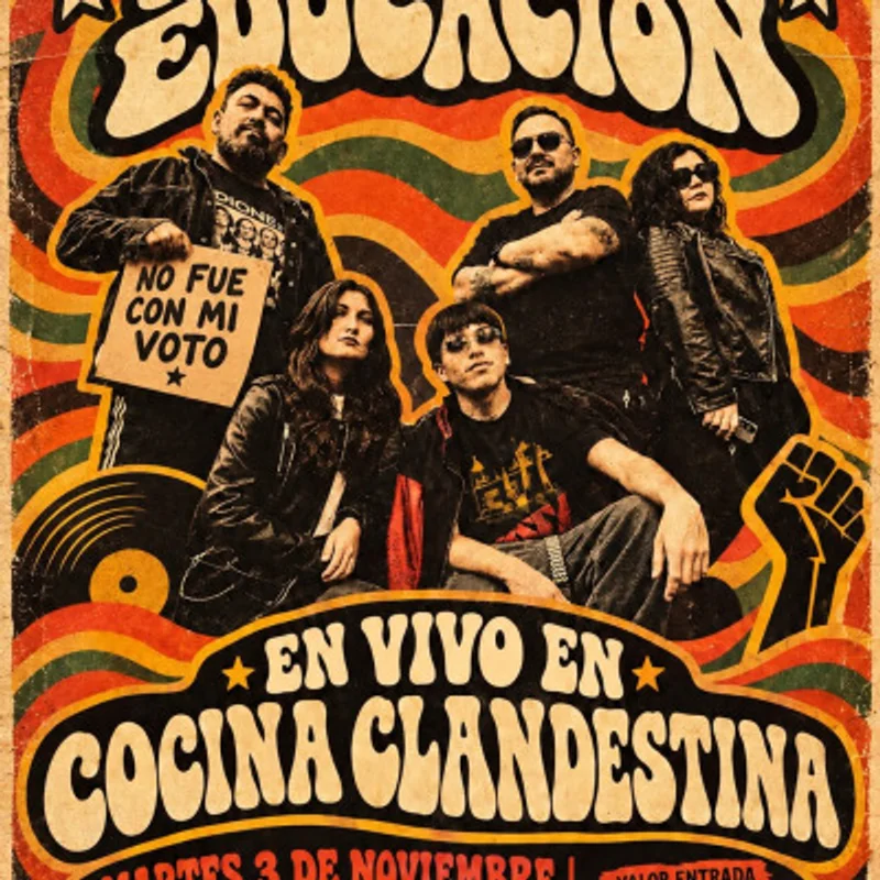 Los Mala Educación en Cocina Clandestina