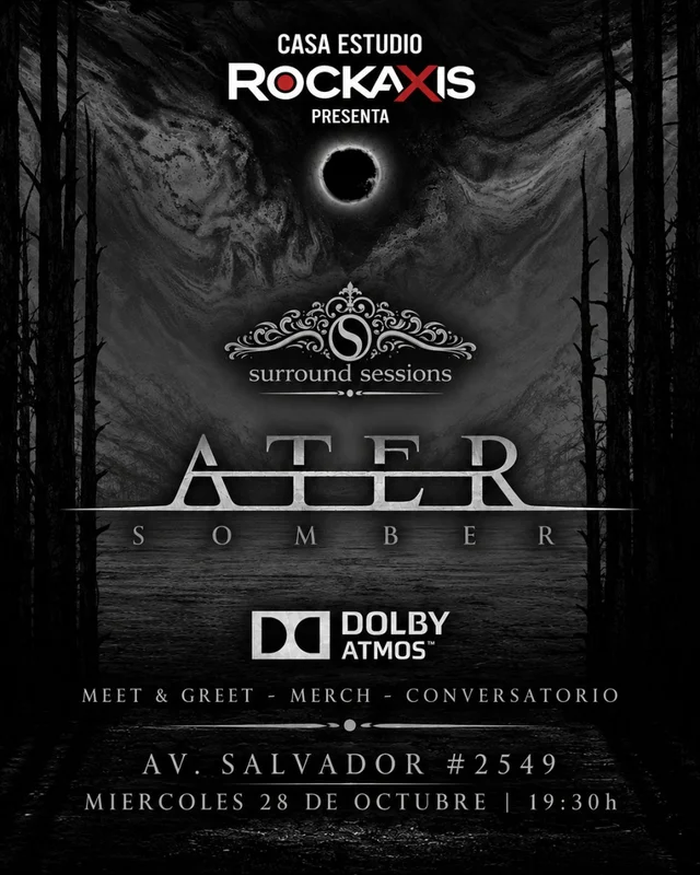 Surround Sessions: Ater - Somber (Dolby Atmos) En Casa Estudio Rockaxis