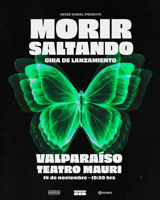 Hesse Kassel: Lanzamiento Álbum Morir Saltando, En Teatro Mauri Scd Valparaiso