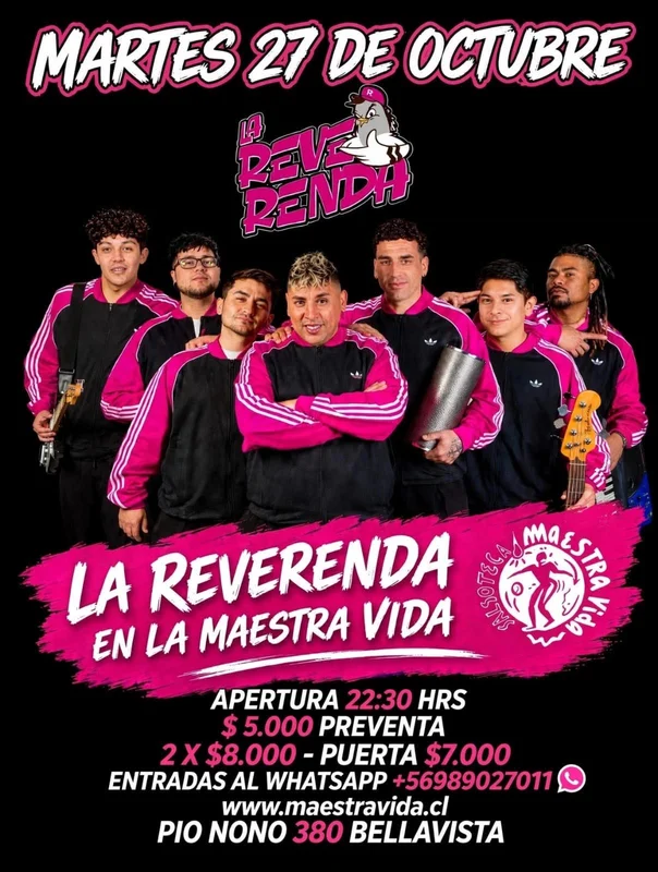 La Reverenda en Maestra Vida