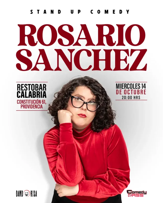 Rosario Sanchez 28 De Octubre 20:00 Hrs. Calabria Restobar