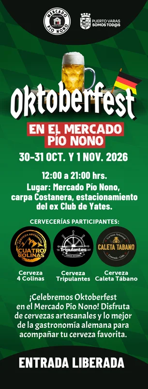 Oktoberfest en el Mercado Pio Nono