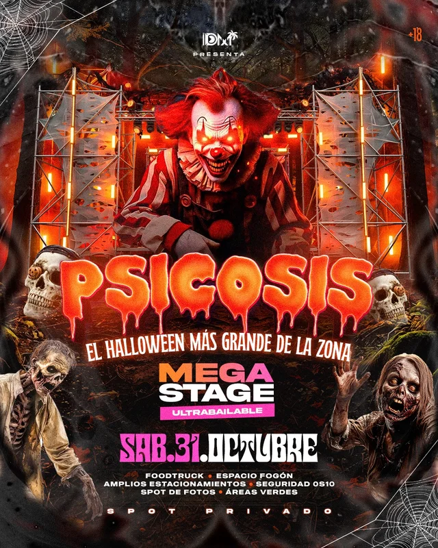 Idm Psicosis 🎃 El Halloween Más Grande De La Zona 👻