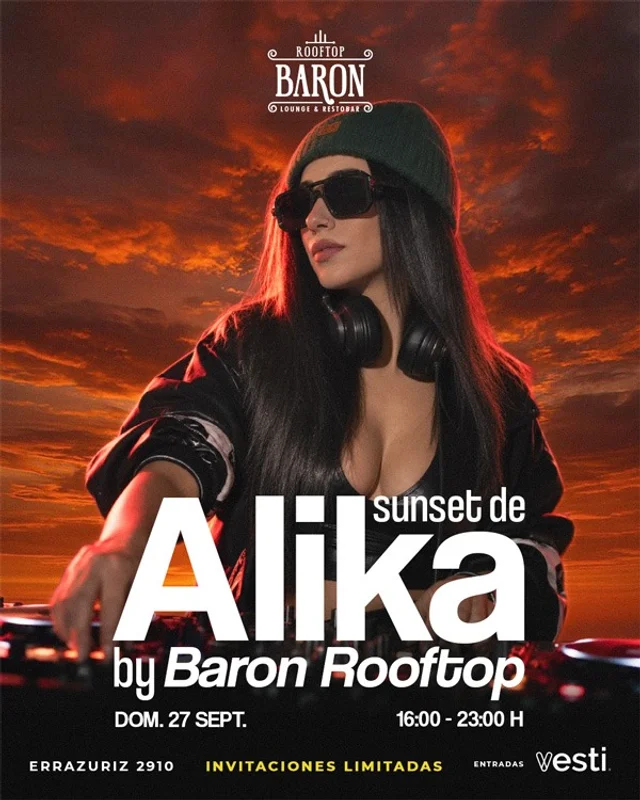 Sunset De Alika - Domingo 27 De Septiembre