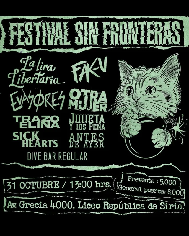 Festival Sin Fronteras En Liceo Republica De Siria