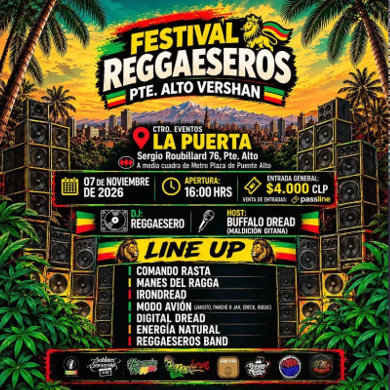 Festival Reggaeseros Pte. Alto Vershan