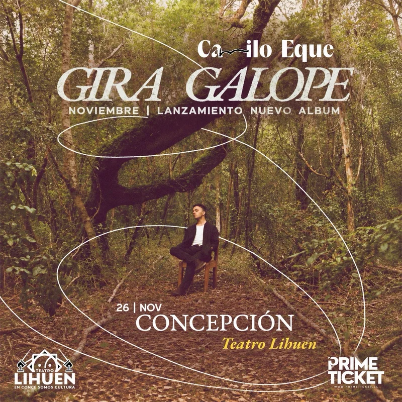 Camilo Eque Presenta Su Nuevo Álbum "Galope" En Teatro Lihuén