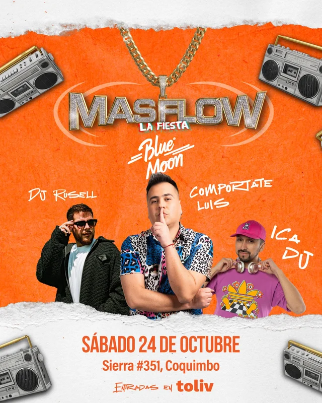 Mas Flow La Fiesta - Coquimbo