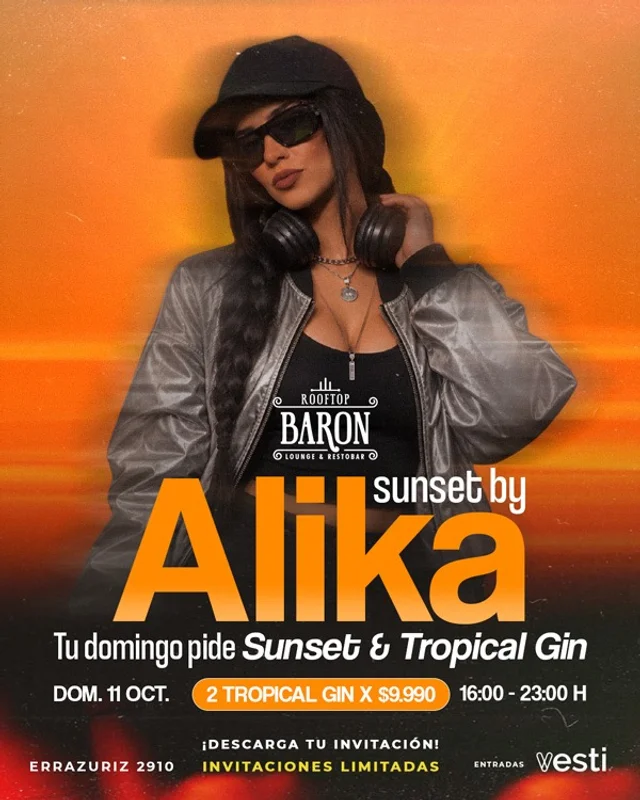 Sunset De Alika - Domingo 11 De Octubre