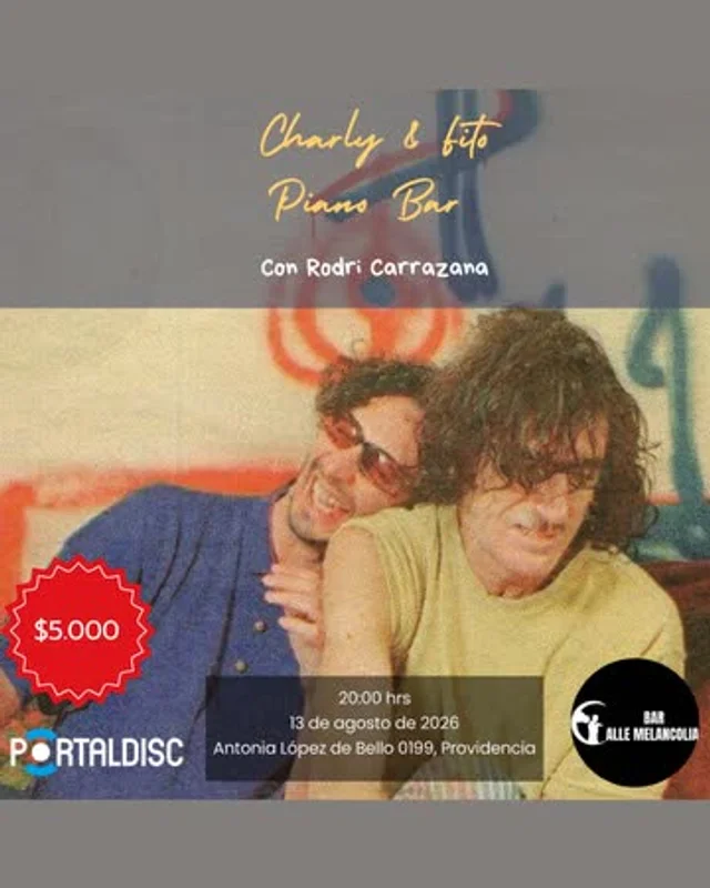Charyl Y Fito Pianobar En Bar Calle Melancolia