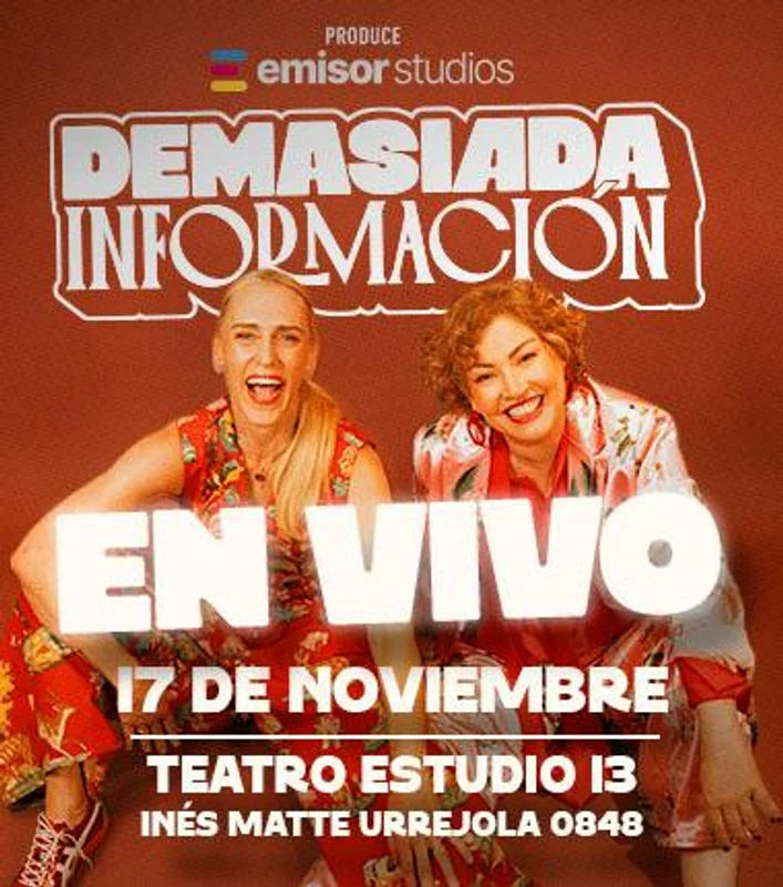 Demasiada Informacion En Vivo - Santiago