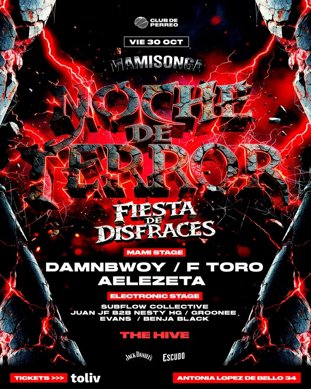Mamisonga / Viernes 30 Oct / The Hive