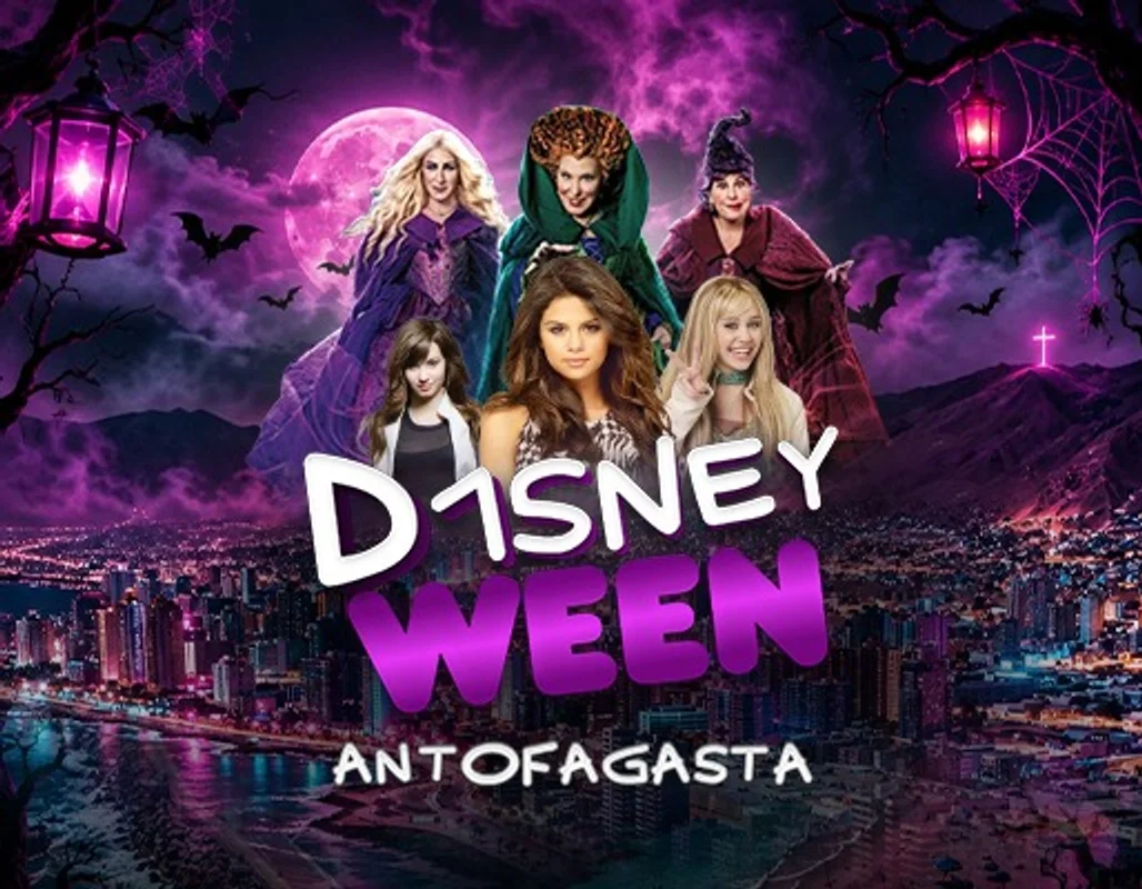 D1sney Party Halloween Antofagasta🪄