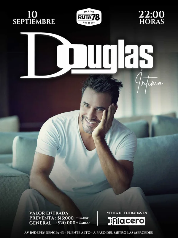 Douglas Íntimo en Ruta 78
