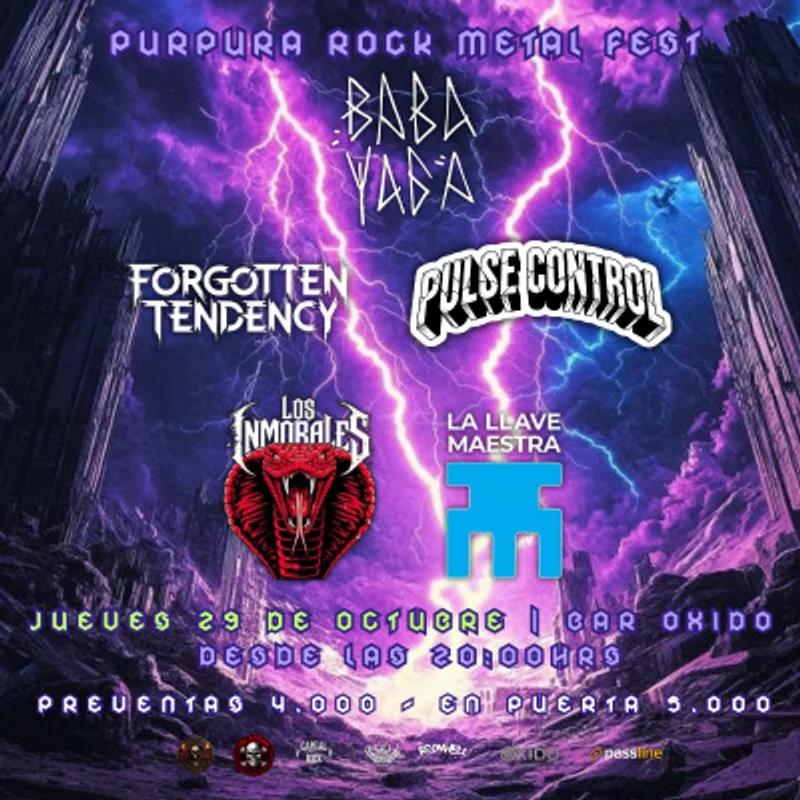 Purpura RocK Metal Fest  Oxido Vol2
