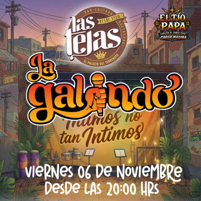 La Galindo en Bar las Tejas