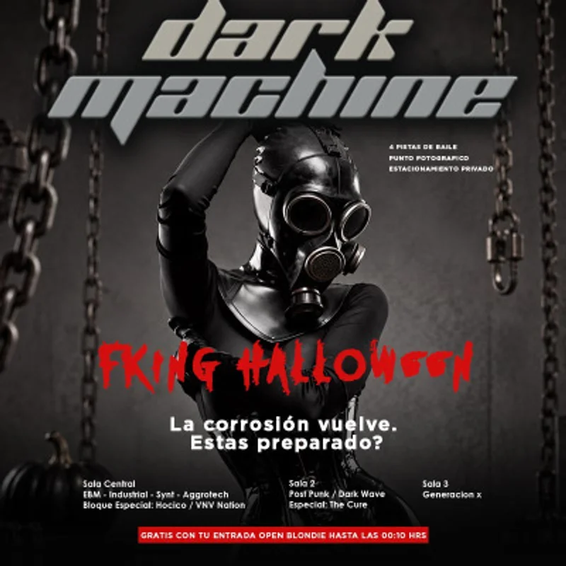 Dark Machine - Fking Halloween - 4 Pistas de Baile
