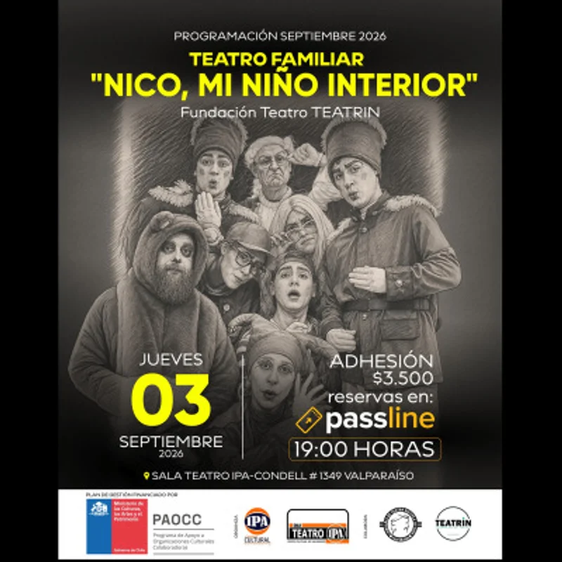 NICO, MI NIÑO INTERIOR teatro familiar
