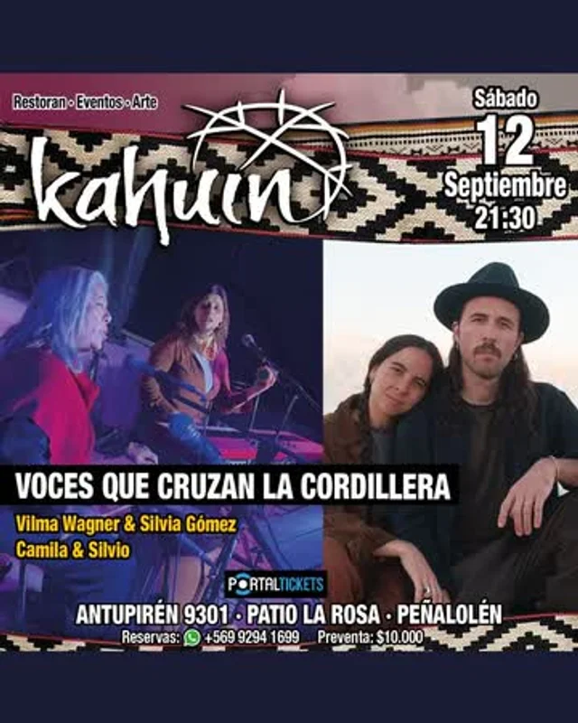 Kahuin Presenta: Folklore Argentino Y Latinoamericano En Vivo