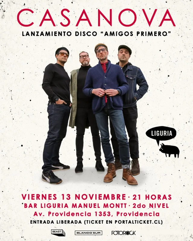 Casanova En Bar Liguria