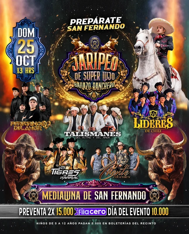Jaripeo de Super Lujo en San Fernando